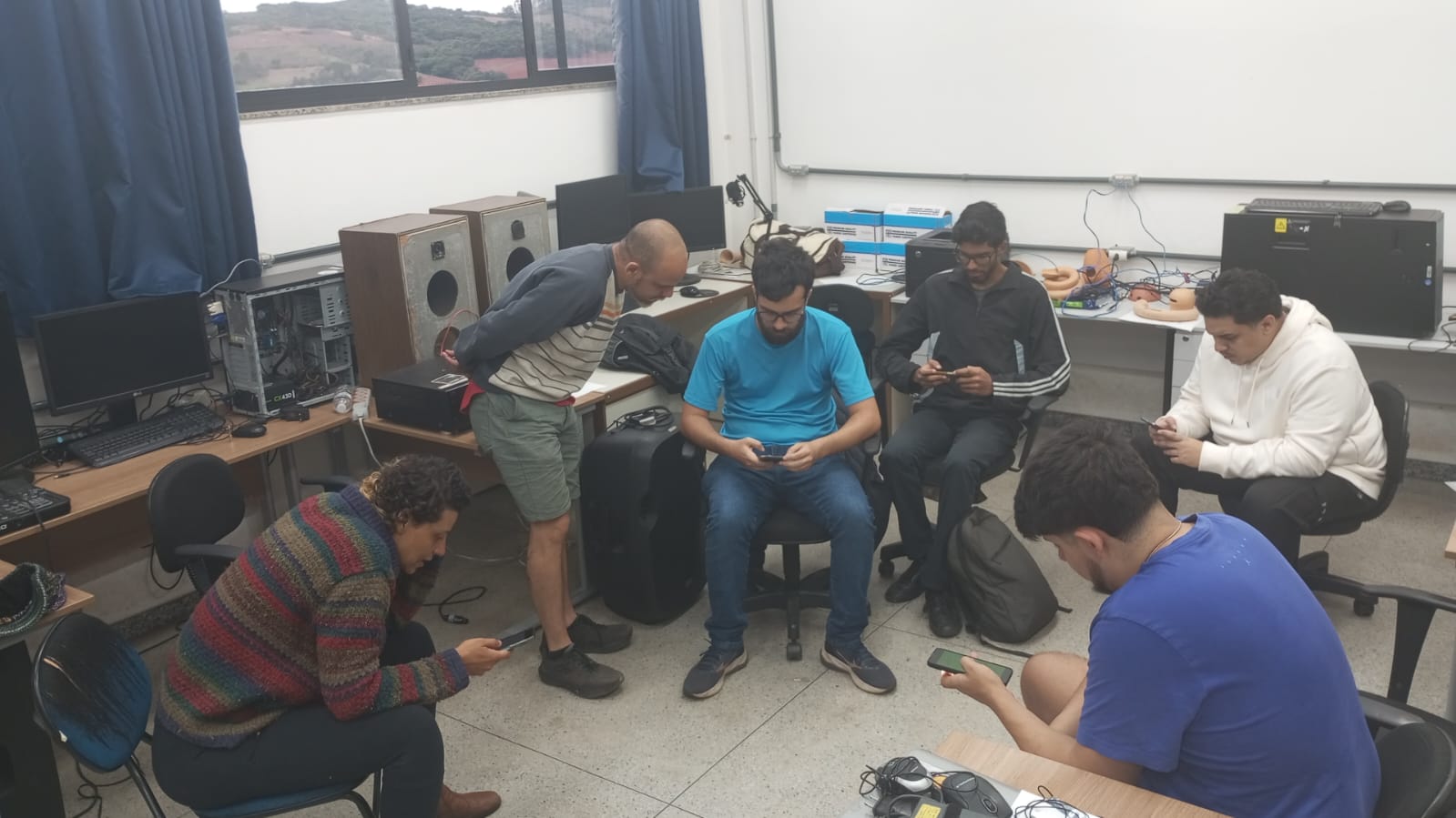 Apresentação da orquestra de dispositivos